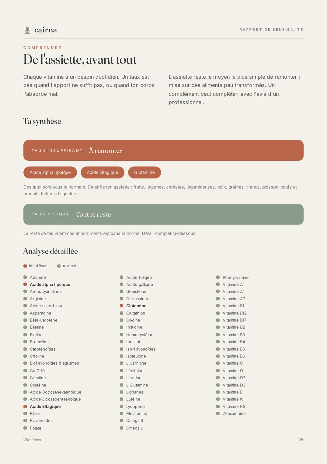 Exemple de rapport — page 28