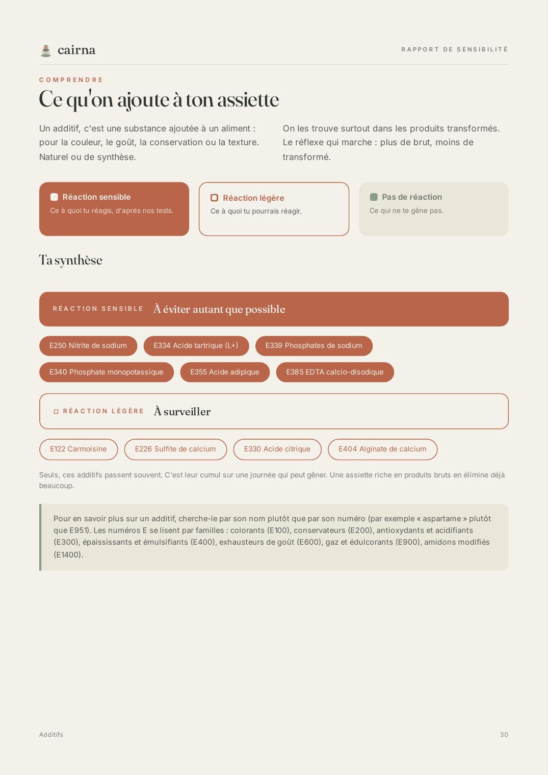 Exemple de rapport — page 30