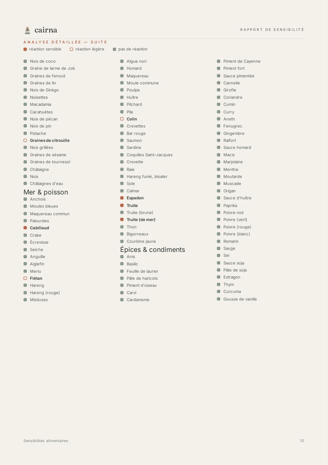 Exemple de rapport — page 10