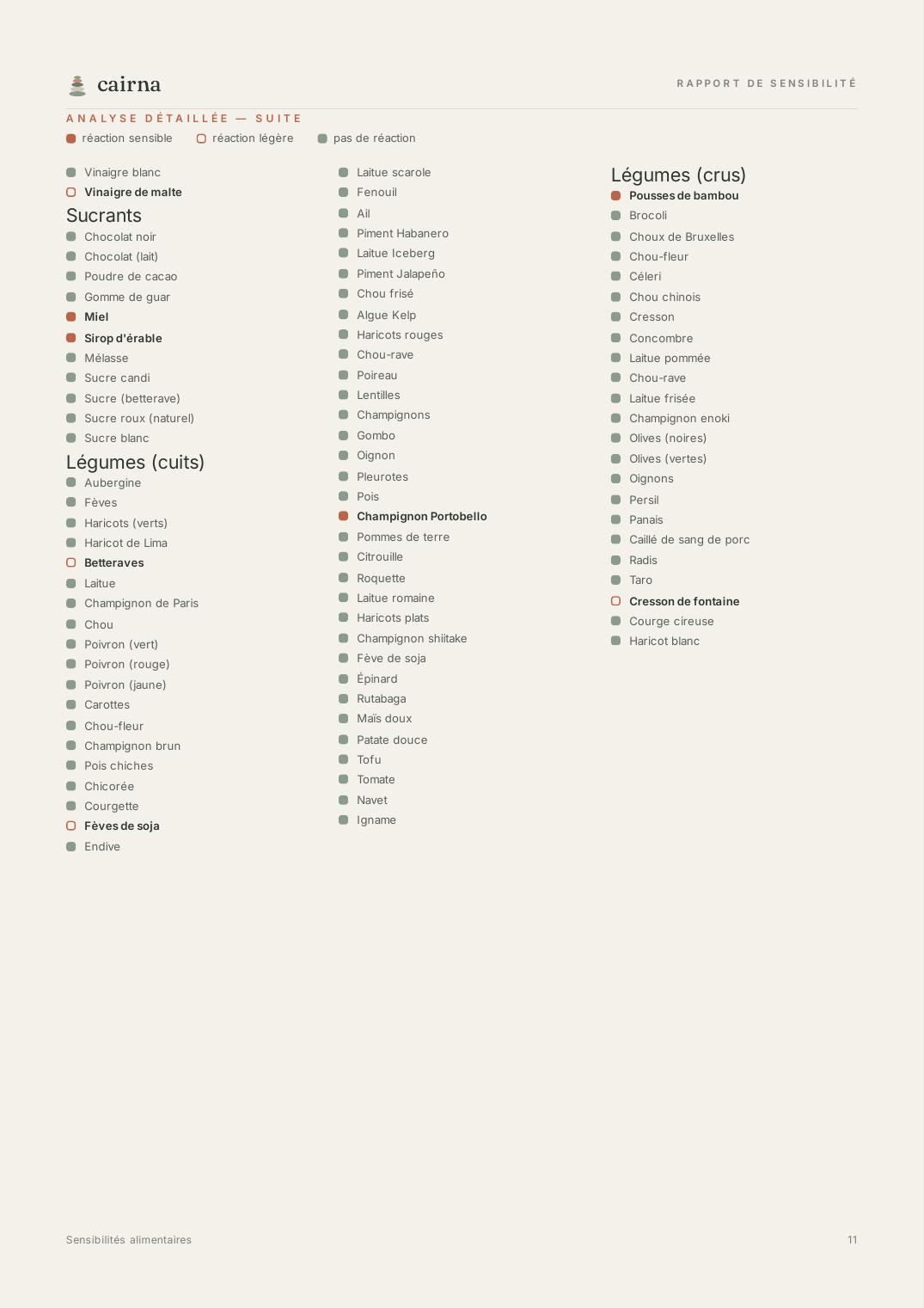 Exemple de rapport — page 11