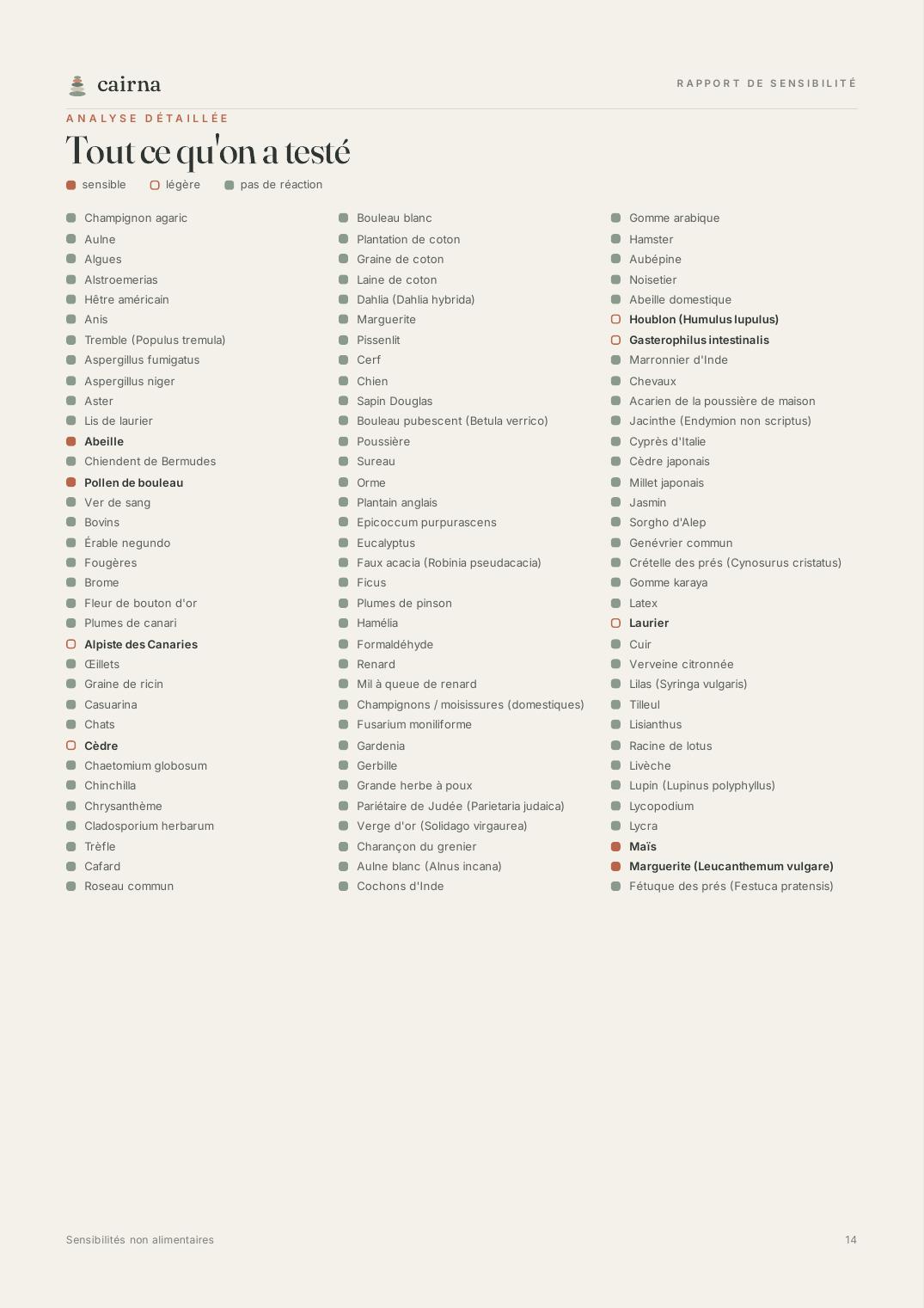 Exemple de rapport — page 14